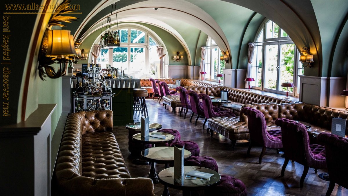 Chester Koltuk Cafe Bar Restoran Tasarımı Lüks Deri Chester Dekorasyon