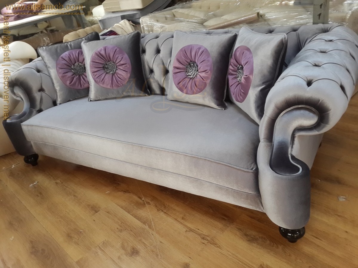 Frankfurt Chesterfield Couch Luxury Chester Kanepe
