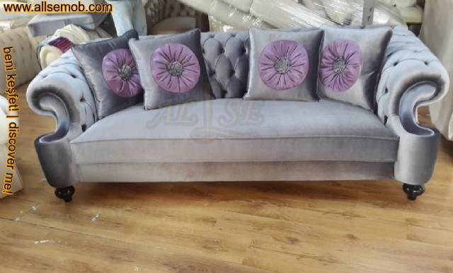 Chester Kanepe Luxury Velvet