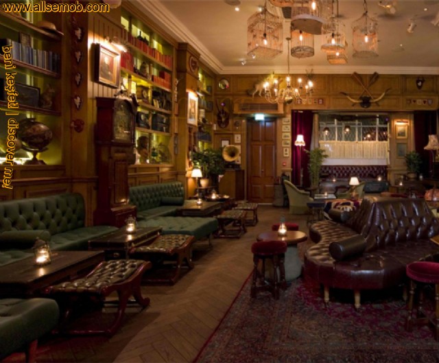 Chester Koltuk Cafe Bar Restoran Tasarımı Lüks Deri Chester Dekorasyon