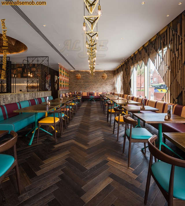 Modern Lüks Cafe Tasarımı